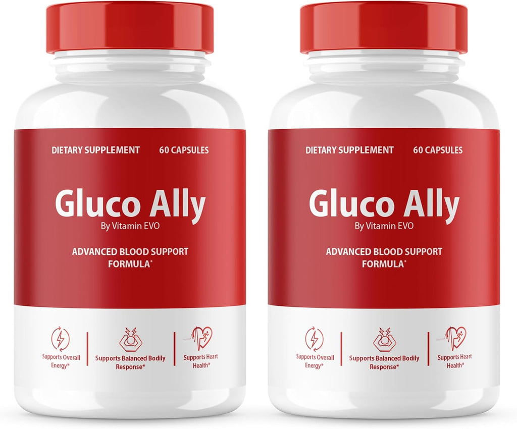 Gluco Ally Cápsulas (2 Envases) - Complemento Alimenticio