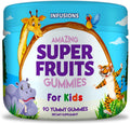 Infusions Super Fruit Gummies para Niños – 90 Gomitas – Mezcla de Superfrutas con Vitamina C y Zinc – Sabor Sandía