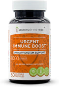 Secrets of the Tribe – Urgent Immune Boost, Fórmula de refuerzo inmunitario, Complemento herbolario (60 cápsulas)