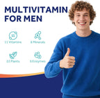 Doctor's Recipes Multivitamínico para Hombres, Complejo Diario Completo con Licopeno, Saw Palmetto, Vitaminas A, B6, B12, C, D, E, Zinc y Más, Salud del Corazón, Energía, Próstata e Inmunidad, 90 Comprimidos