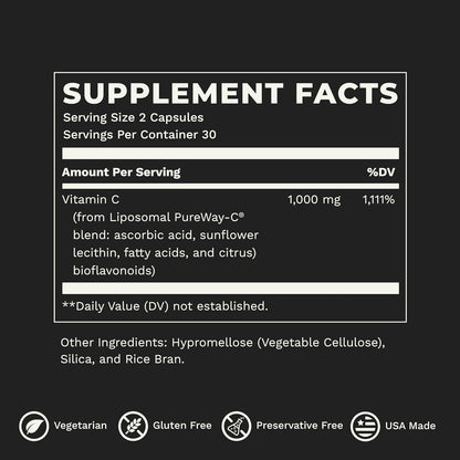 LifeSeasons Essentials Liposomal Vitamina C – Absorción de hierro: Favorece la absorción del hierro de los – Image 4
