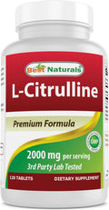 Best Naturals L-Citrulline 2000mg - 120 Comprimidos