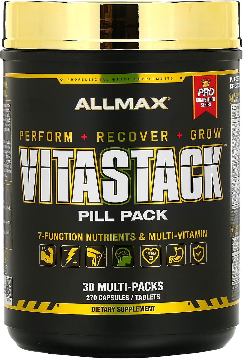 ALLMAX VITASTACK™, paquete de pastillas, 30 multipaquetes
