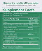 Logos Nutritionals Cholest Essentials - 60 Cápsulas | Complemento Vegano con Ajo, Niacina, Policosanol, Guggul, Esteroles Vegetales y Cayena