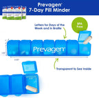 Prevagen Regular Strength - 120 Capsules (4 Month Supply) | Formulated for Your Brain | 10mg Apoaequorin Plus Vitamin D3 with 7-Day Pill Case