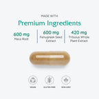 Vitanica FemVitality - Suplemento para la libido femenina, 60 cápsulas veganas