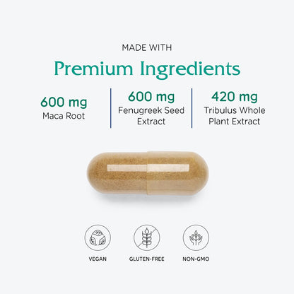 Vitanica FemVitality - Suplemento para la libido femenina, 60 cápsulas veganas – Image 4