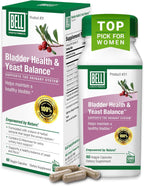 Bell Bladder Health & Yeast Flora Balance - 60 Cápsulas - D-Mannose para el Bienestar Femenino