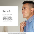 THORNE Sacro-B - Probiótico con Saccharomyces boulardii - 60 Cápsulas