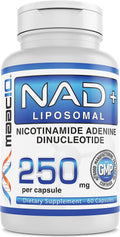 MAAC10 Liposomal NAD+ 500mg por dosis (2x250mg cápsulas) - 60 Cápsulas