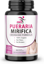 Pueraria Mirifica (Kwao Krua Kao) - Extracto Concentrado 10:1 - Suplemento de Raíz Pura - 60 Cápsulas Veganas