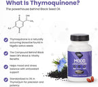 ThymoQuin Mood Support Supplement con Aceite de Semillas Negras | 60 Cápsulas Blandas