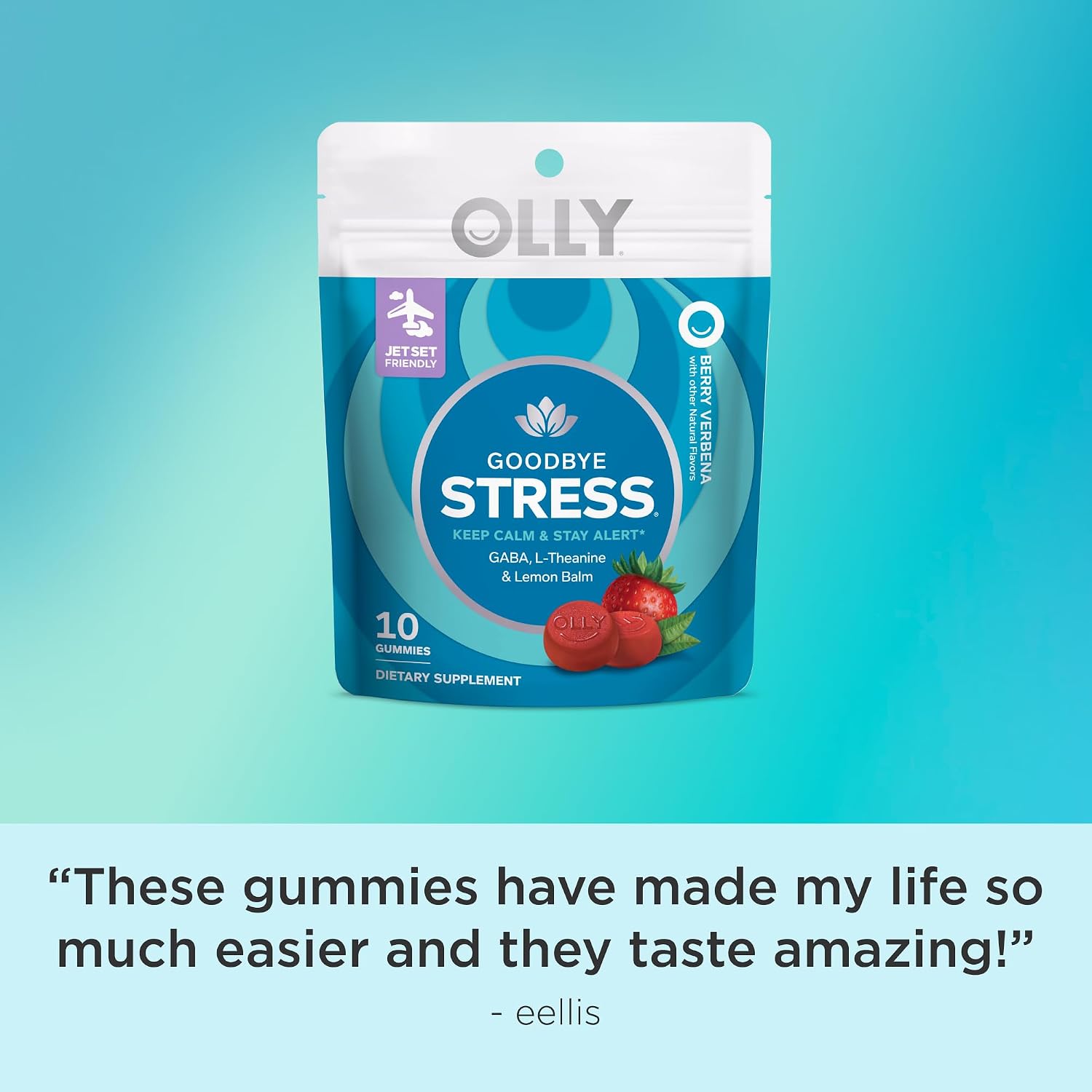 OLLY Goodbye Stress Gominolas - Tamaño de Prueba (10 unidades)
