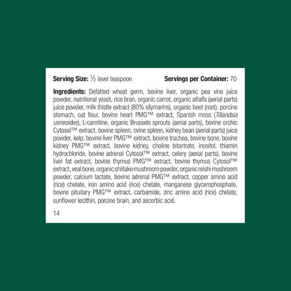 Standard Process Inc. Whole Body, Multisystem Support Supplement for Canines - Nutritional Powder for Daily Health – Image 2