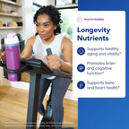 Pure Encapsulations Longevity Nutrients - Complejo Multivitamínico y Mineral, 120 Cápsulas