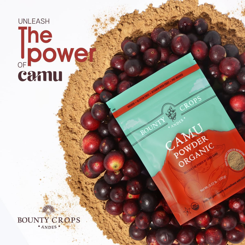 Bounty Crops Camu Camu en Polvo Orgánico (100 g)