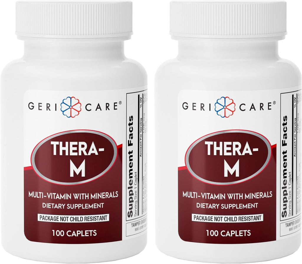 GeriCare Thera Multivitamínico de Alta Potencia, 100 Comprimidos