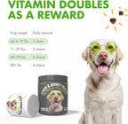 LEGITPET Complemento Hepático y Renal para Perros con Cardo Mariano, Diente de León y Cúrcuma - 30 Chewables