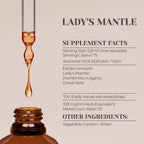 Extracto natural de manto de dama sin alcohol, gotas líquidas (60 ml)