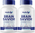 Brain Savior - Suplemento para Memoria y Concentración (2 Pack)