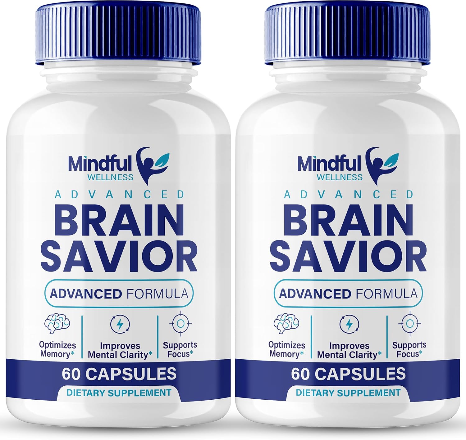 Brain Savior - Suplemento para Memoria y Concentración (2 Pack)