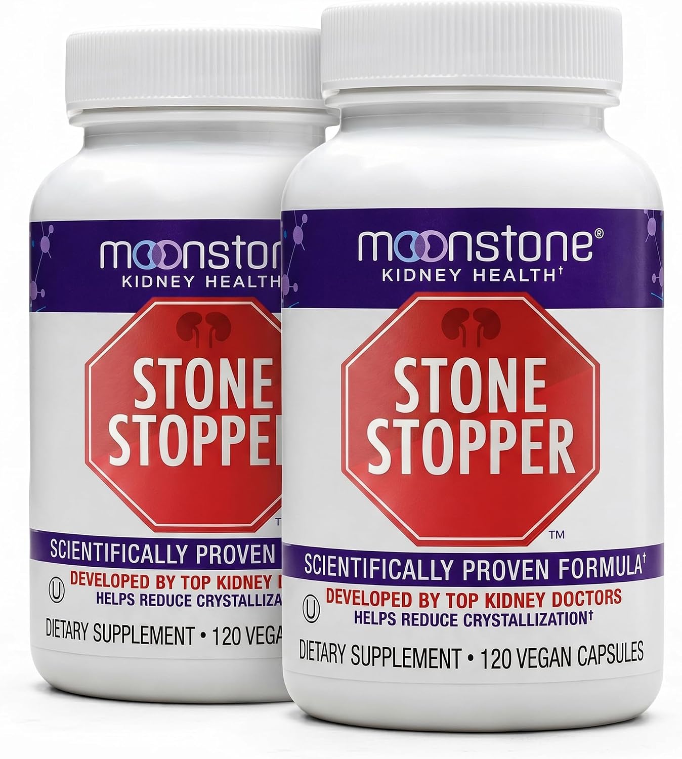 Stone Stopper Cápsulas, 240 Cápsulas – Suplemento con Citrato Alcalino para Apoyo Renal