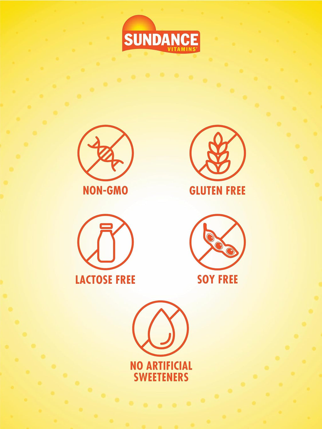 Sundance Multivitamínico para Mujeres y Hombres con Hierro | Fórmula Mineral Completa ABC | Sin Gluten y No-GMO