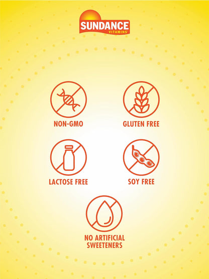 Sundance Multivitamínico para Mujeres y Hombres con Hierro | Fórmula Mineral Completa ABC | Sin Gluten y No-GMO – Image 3