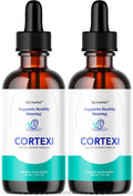 Cortexi Gotas Orales - Fórmula para la Salud Auditiva y Apoyo Auditivo - Pack de 2 Botellas (60 Días)