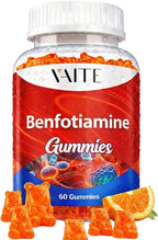 VAITE Benfotiamina 320mg Gomitas con L-Leucina 45mg | Complejo de Vitamina B1