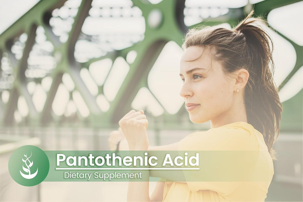 PURE ORIGINAL INGREDIENTS Ácido Pantoténico (100 Cápsulas) - Vitamina B5 Pura