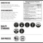 Organic Plant D3 + K2 | 5000 UI D3 + 120 mcg K2 All-Trans MK7 de MenaQ7® - 100% Alimento Integral, Crudo y Vegano | Prebiótico y Superfood Complex – D3 de Algas Orgánicas (60 Cápsulas)