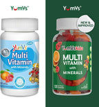 YumVs Gominolas Multivitamínicas para Niños - Sabor Fruta - 120 unidades