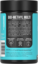 Inno Bio-Methyl Multi - Multivitamínico Metilado con Magnesio, Folato, Zinc y Vitaminas