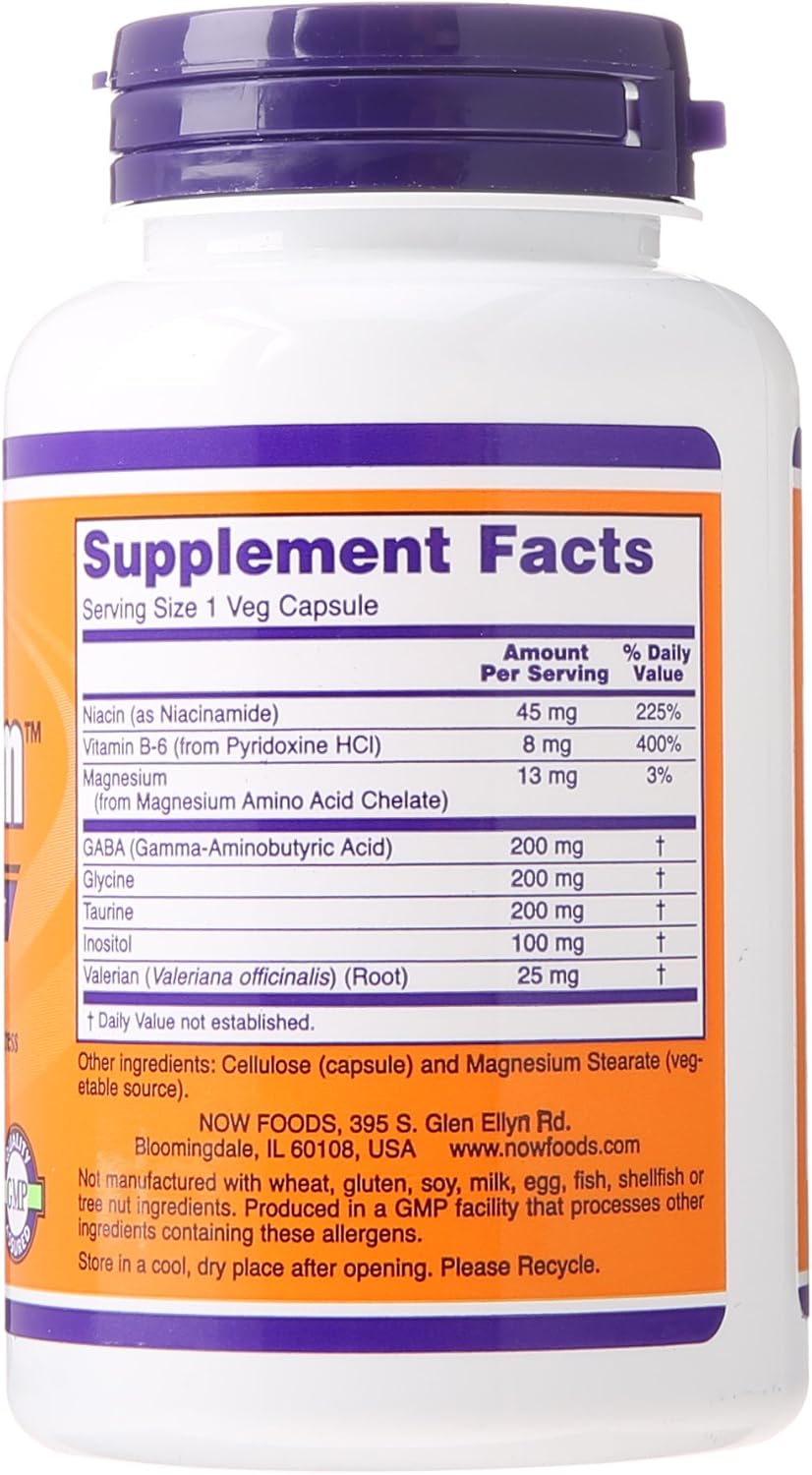 Now True Calm, 90 Cápsulas Vegetales