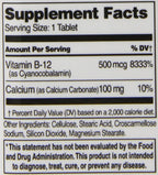 21st Century Vitamina B12 500 mcg, 330 Comprimidos (3 Envases de 110)