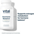 Vital Nutrients Hormone Balance - DIM con Lignanos de Lino | 120 Cápsulas