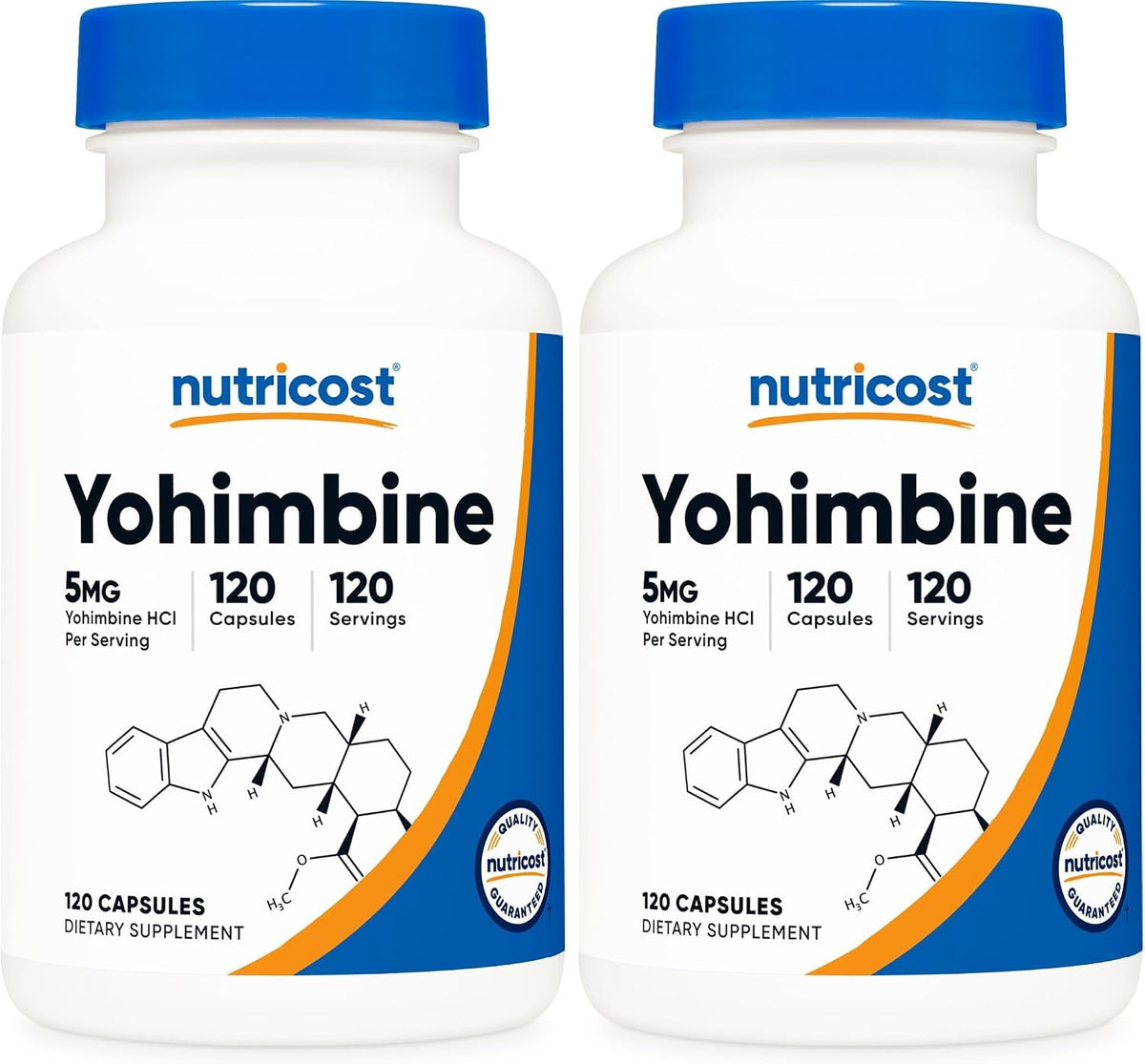 Nutricost Yohimbine HCl 5mg, 240 Cápsulas Extra Strength – Image 9