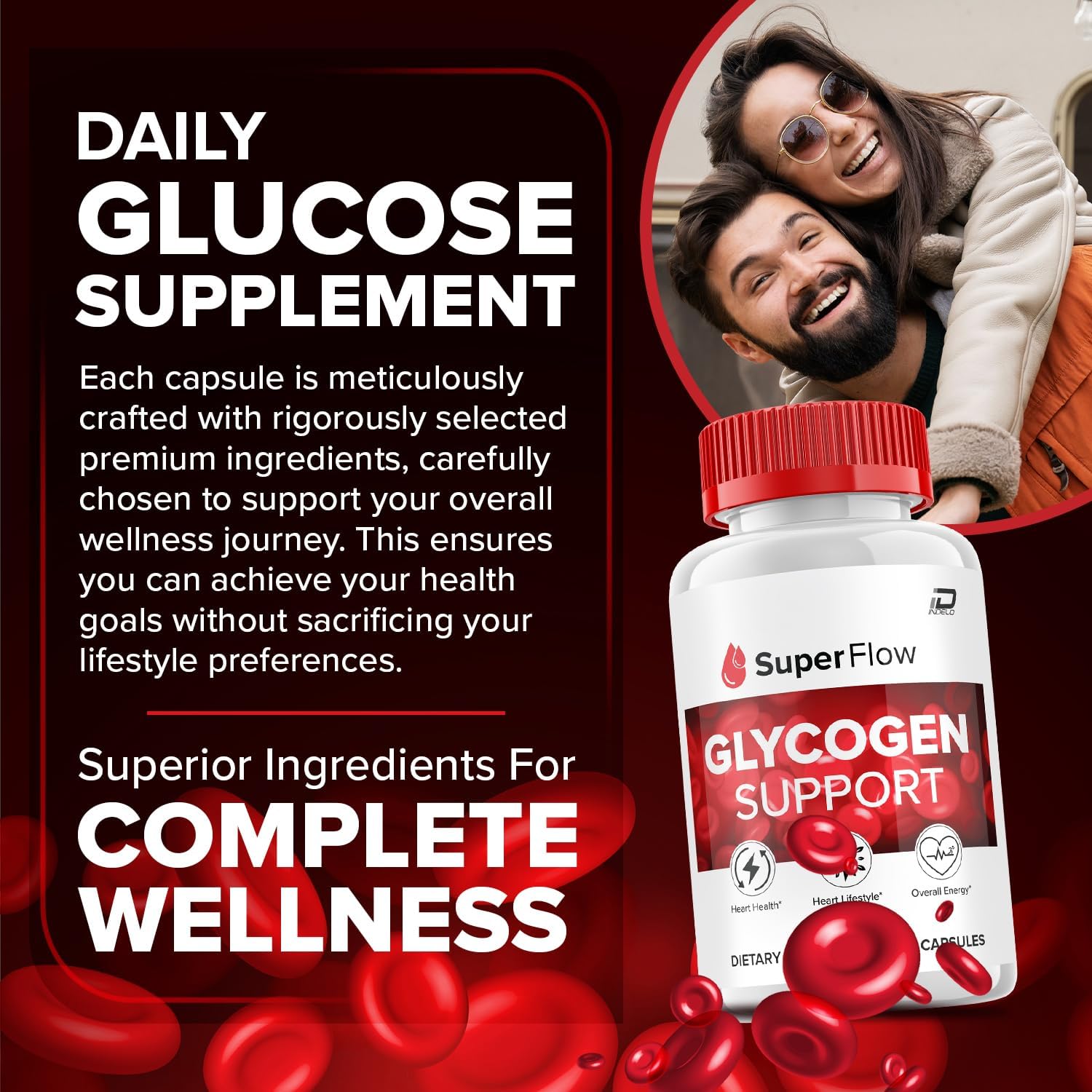 Super Flow Capsules - Suplemento Avanzado, Fórmula Natural para Mantener Niveles Saludables, Máxima Potencia (3 Paquetes - 180 Cápsulas)
