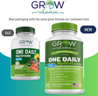 Multivitamínico Diario para Hombres con Vitaminas, Minerales y Alimentos Integrales Orgánicos - 90 Cápsulas