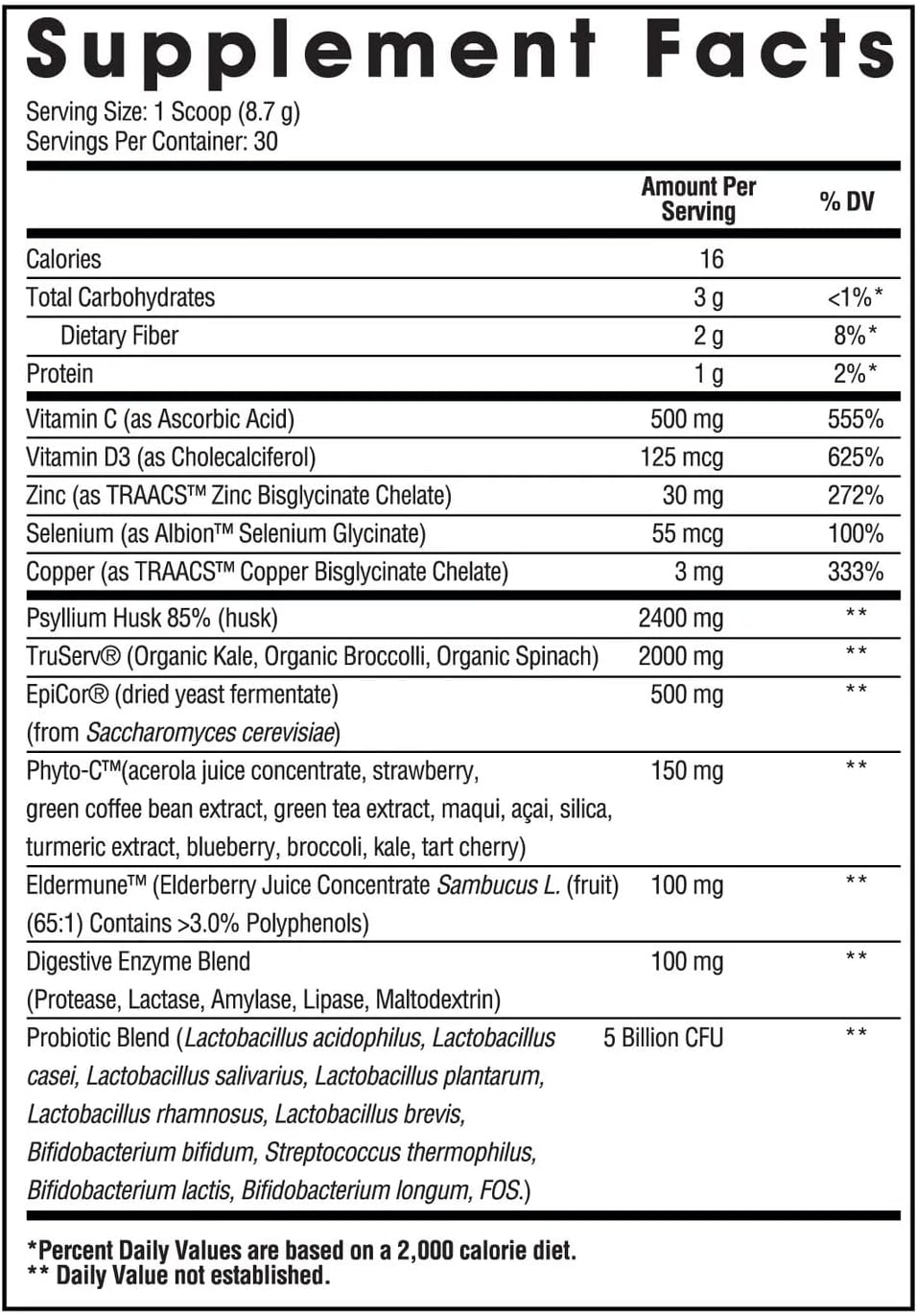 Arms Race Nutrition Immunity Greens Superfoods - Apoyo Inmunológico y Digestivo, Sabor Piña Mango, 9.2 oz (30 porciones)
