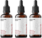 Tintura de Extracto de Baya Blushwood - 3 Botellas (150ml, 500mg por dosis) - Sin Alcohol, Vegano
