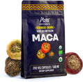 Cápsulas de Maca Negra, Roja y Amarilla Premium – 3000mg por Ración