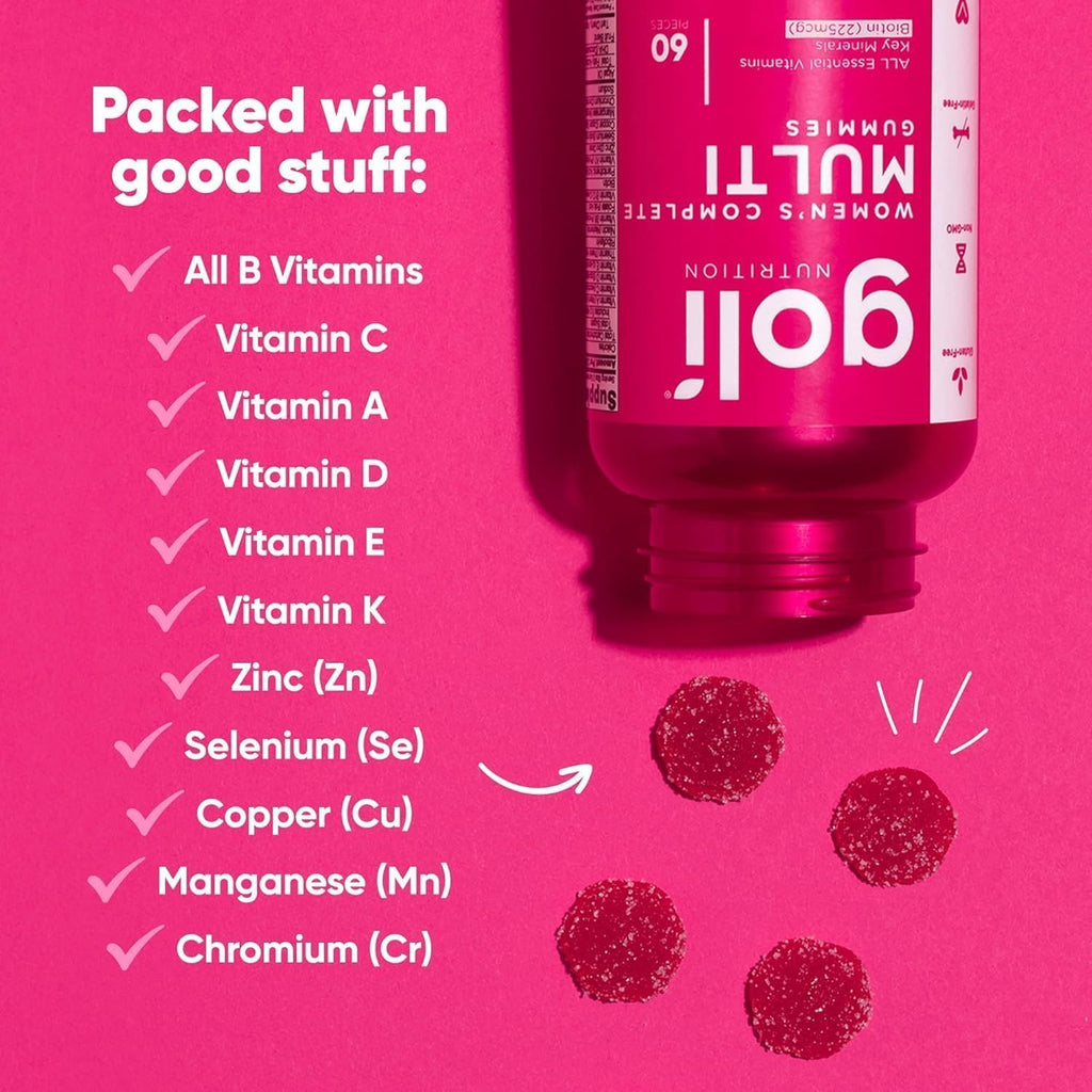 Goli® Gominolas Multivitamínicas para Mujeres - 60 Unidades