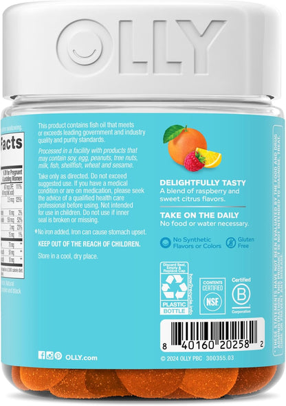 OLLY Multivitamínico Prenatal Gummies, Ácido Fólico + DHA, 84 Gomitas – Image 10