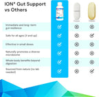 ION* Intelligence of Nature Gut Support - Suplemento Líquido para la Salud Intestinal y Digestiva, 473 ml