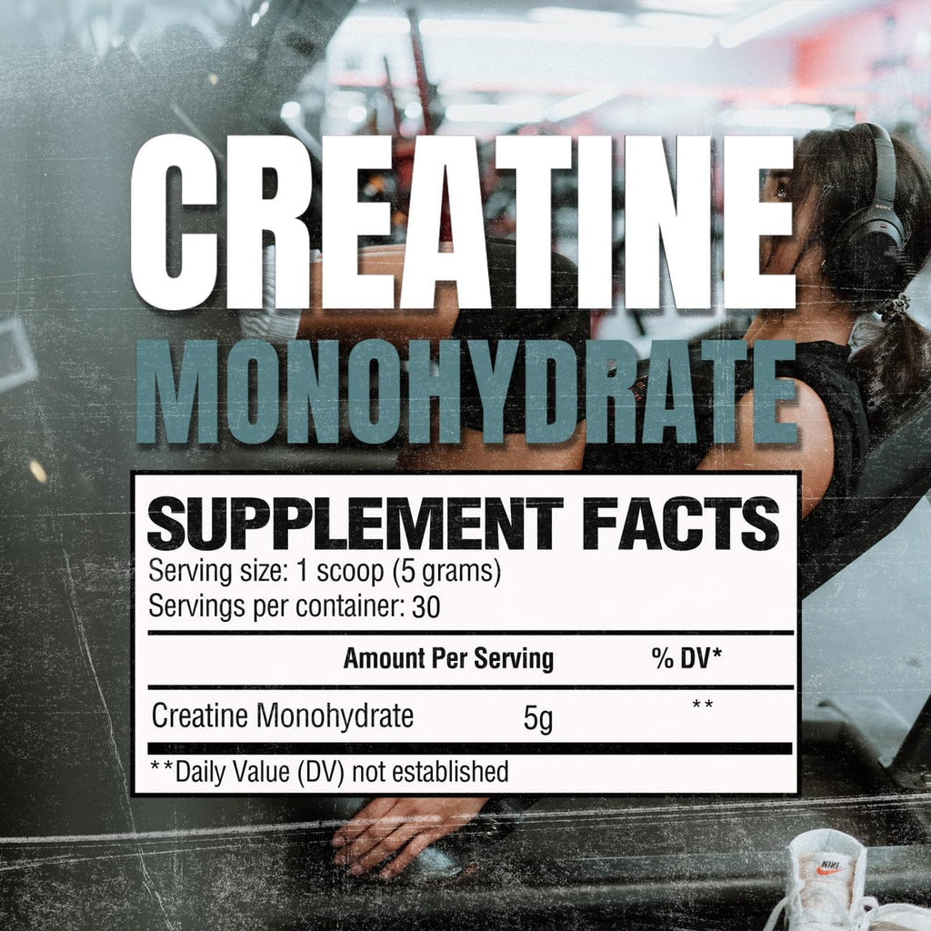 Creatina Monohidrato Micronizada Sin Sabor – 510g (100 dosis)