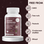 Rawleigh Sharp Thinking - 60 Cápsulas, Suplemento para el Cerebro con Nootrópicos, DMAE, Fosfatidilserina y Vitaminas