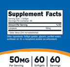 Nutricost Licopeno 50 mg - 60 Cápsulas Blandas