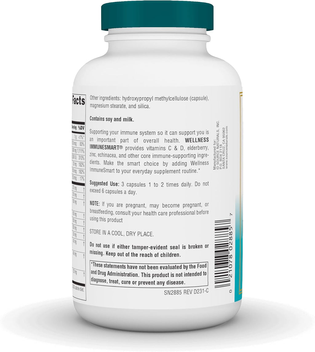 Source Naturals Wellness ImmuneSmart - 180 Cápsulas
